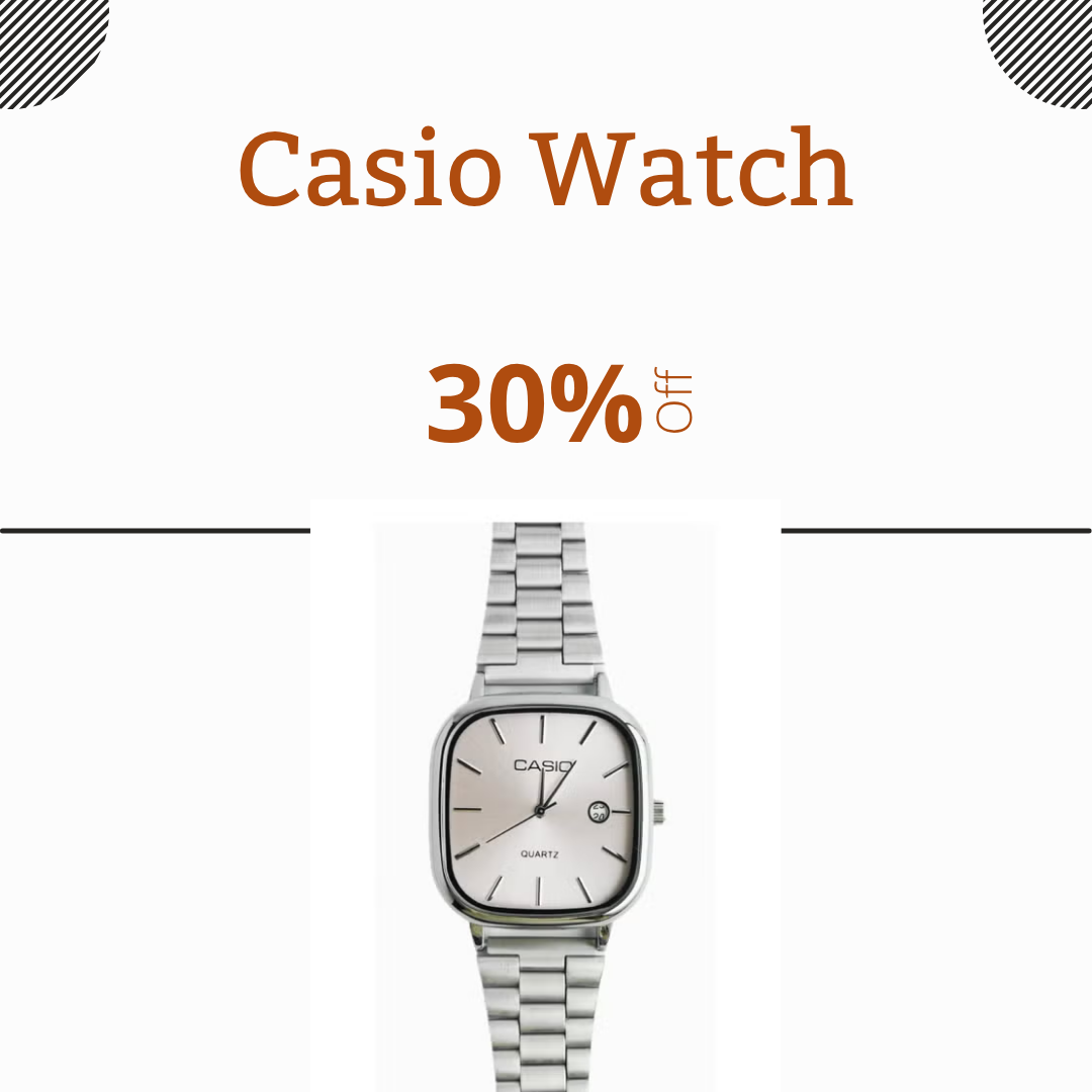 Casio Men's Digital/Analog Watch – Durable, Stylish, and Reliable